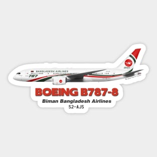 Boeing B787-8 - Biman Bangladesh Airlines Sticker